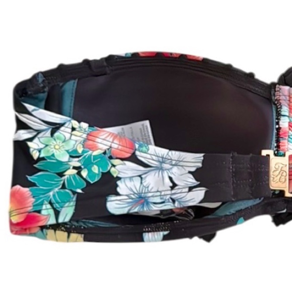 Tommy Bahama Floral Springs Bandeau Top - Picture 7 of 11